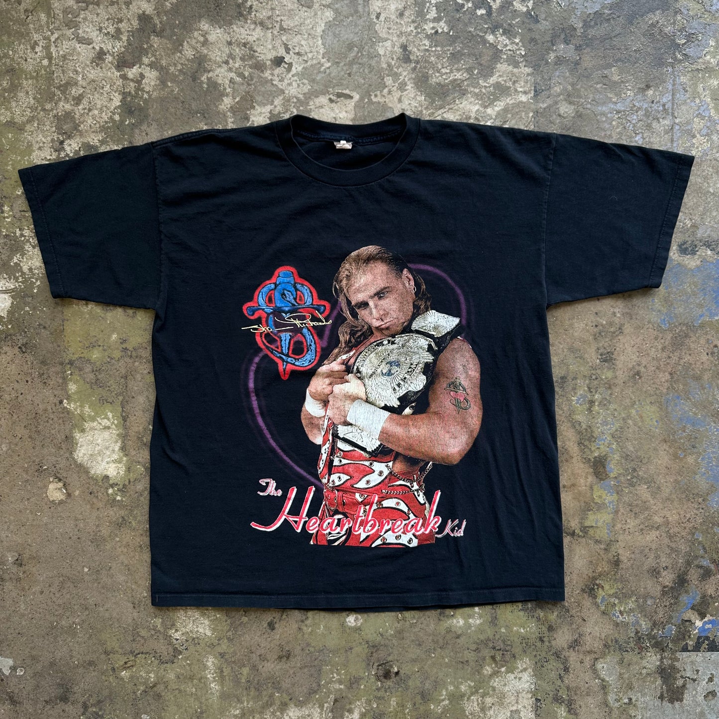 1996 Shawn Michaels “The Heartbreak Kid” Wrestlemania XII tshirt