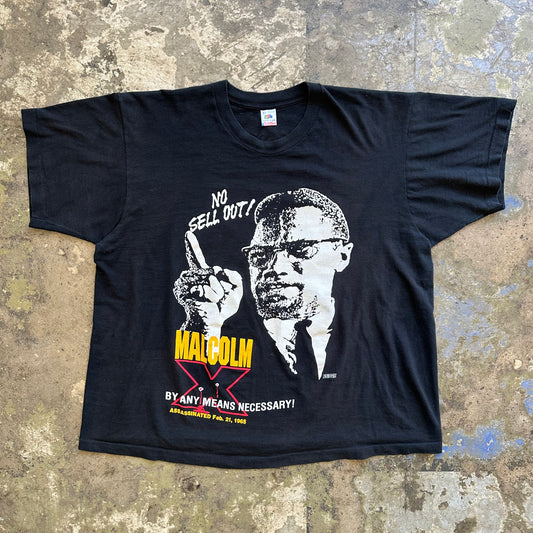 1990s Malcolm X tshirt