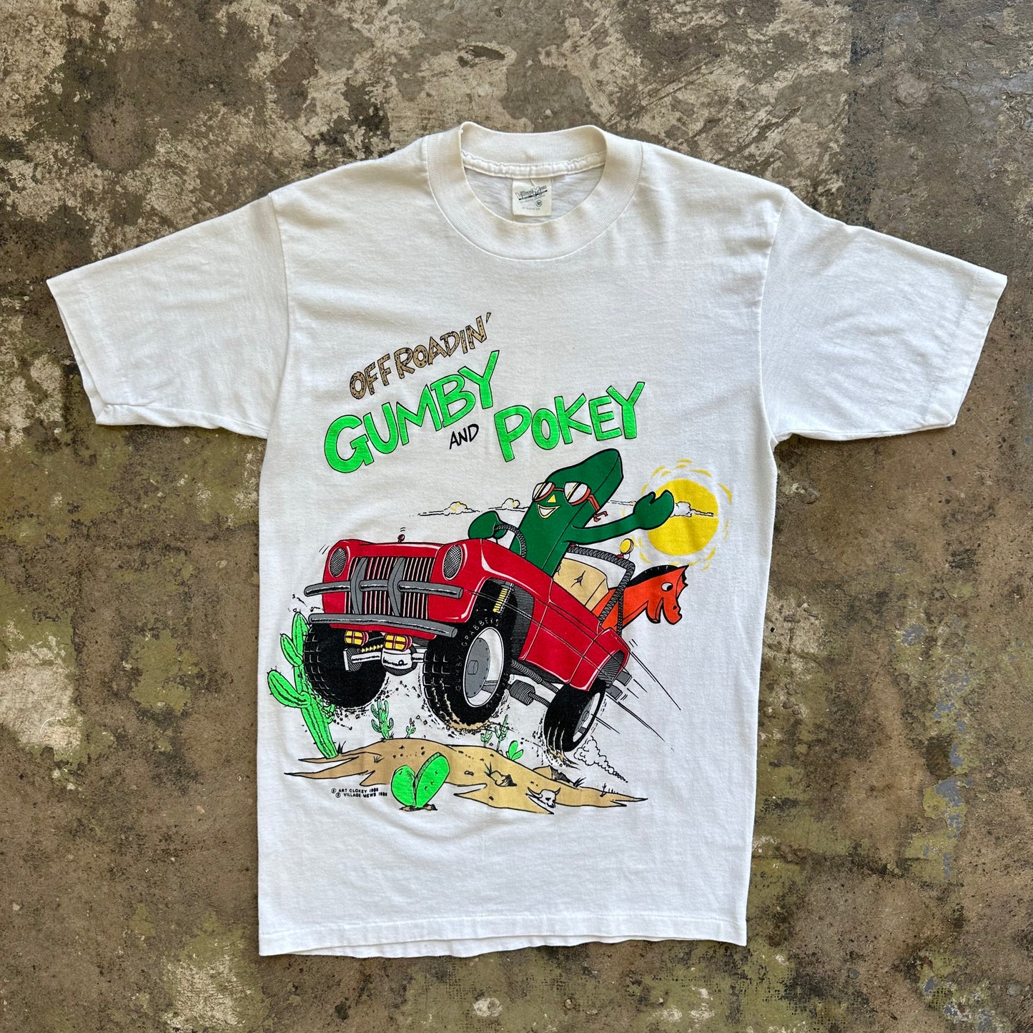 1985 Gumby and Pokey tshirt