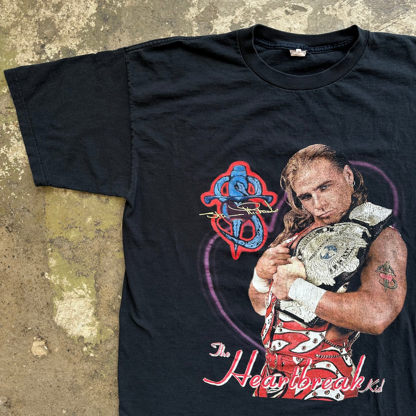 1996 Shawn Michaels “The Heartbreak Kid” Wrestlemania XII tshirt