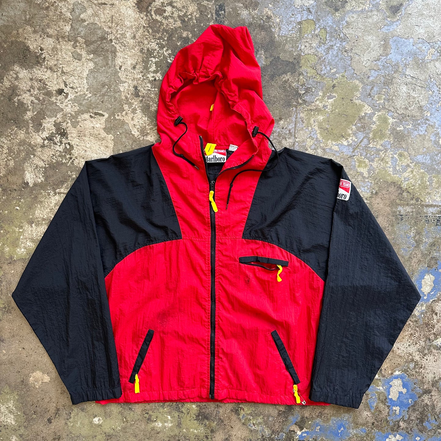 1990s Marlboro windbreaker jacket