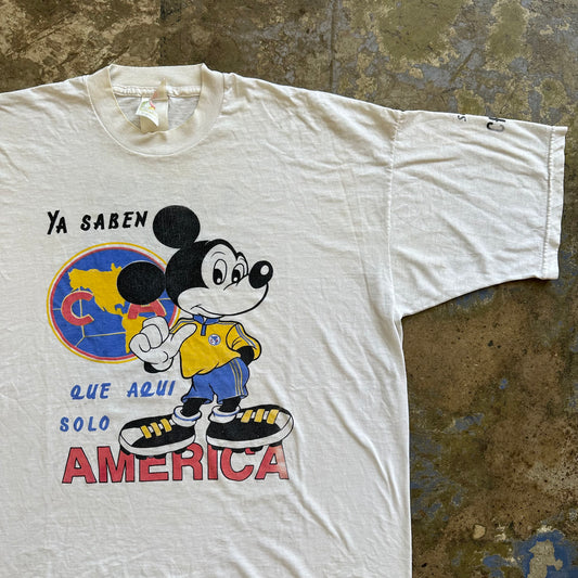 Vintage Latin Mickey Soccer tshirt