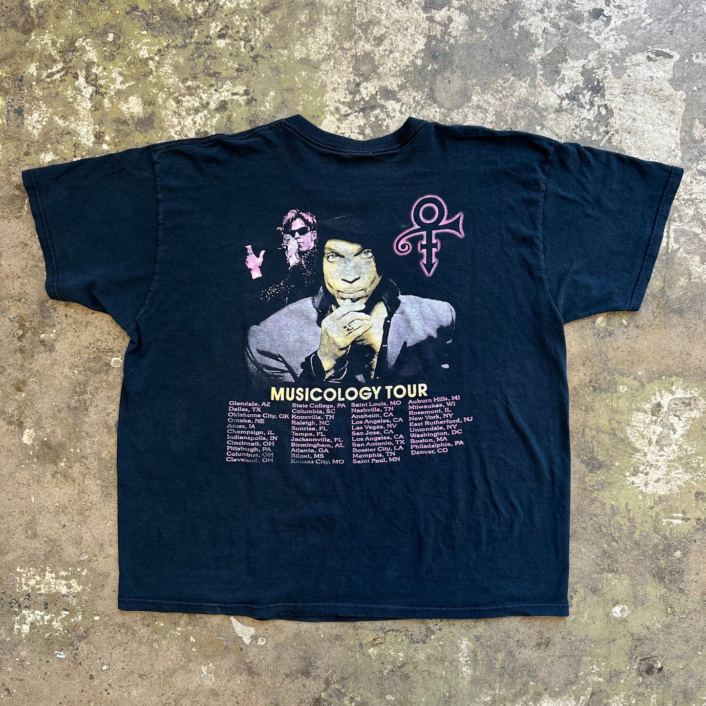 2004 Prince Musicology tour tshirt