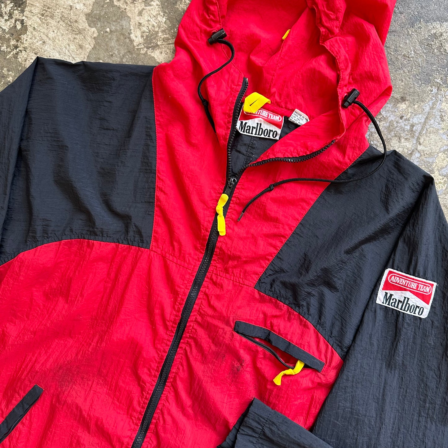1990s Marlboro windbreaker jacket