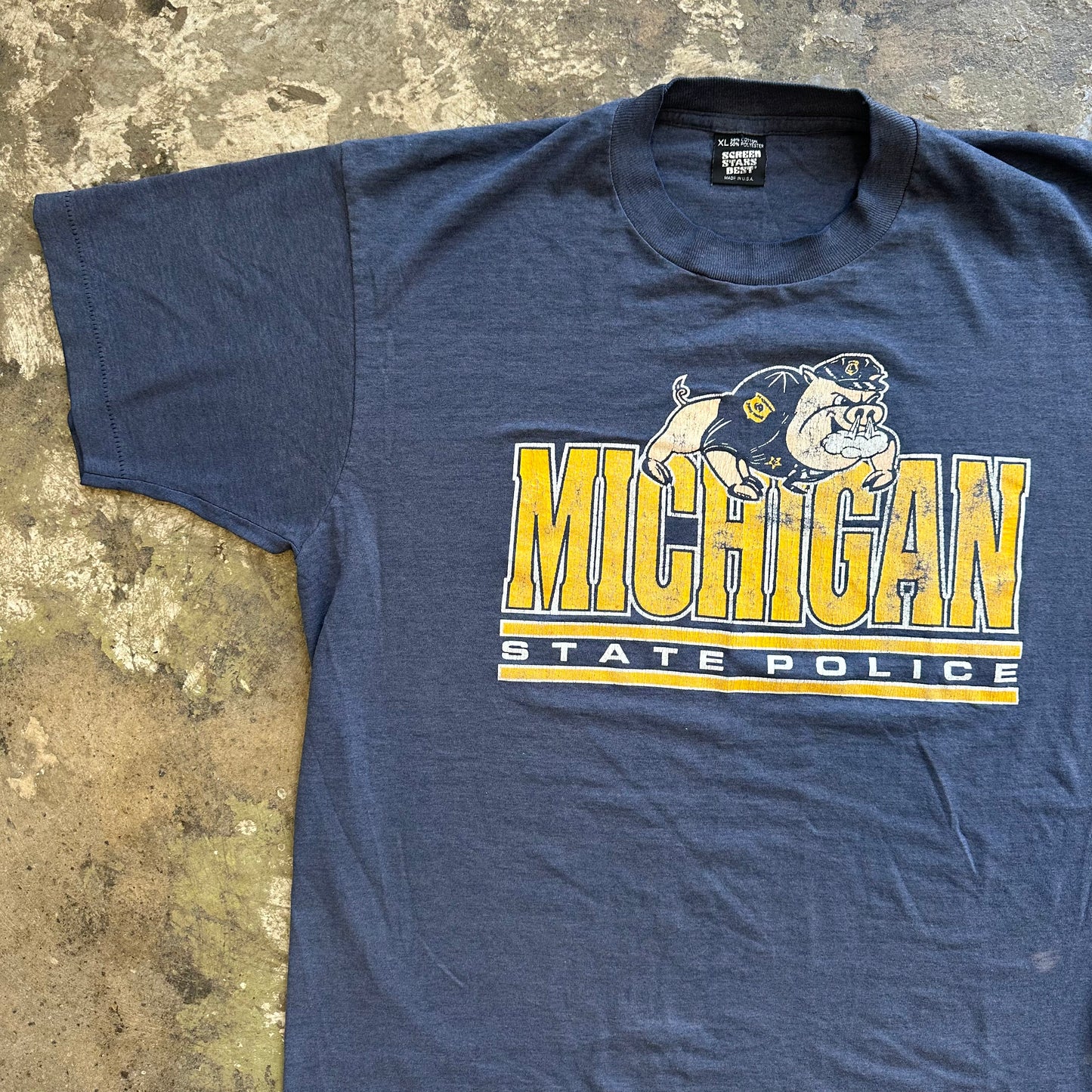 1990s Michigan State Police tshirt