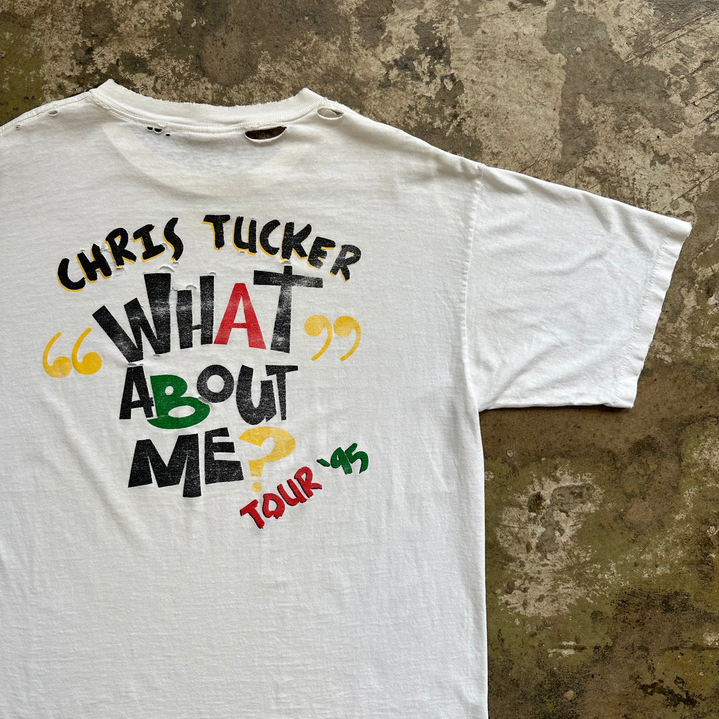 1995 Chris Tucker “What About Me?” tour tshirt