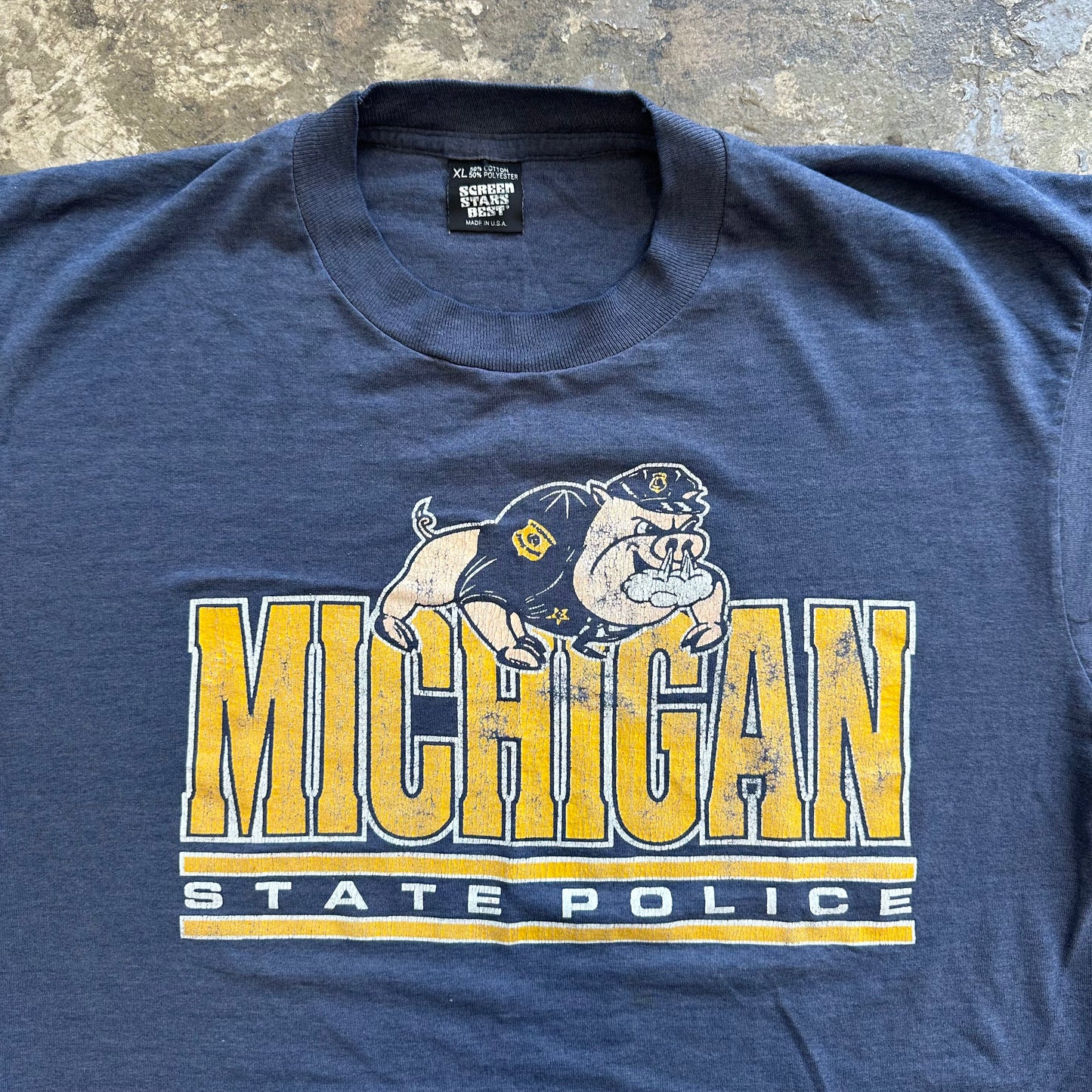 1990s Michigan State Police tshirt