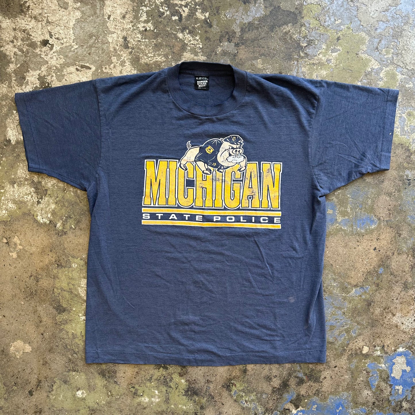 1990s Michigan State Police tshirt