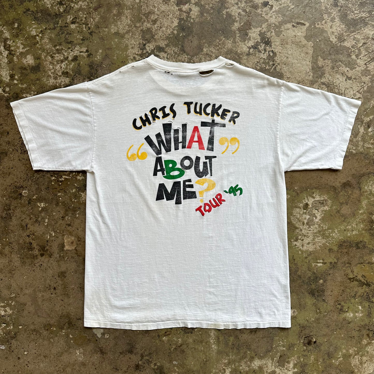 1995 Chris Tucker “What About Me?” tour tshirt